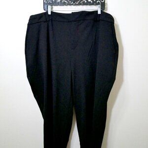 Size 30 Plus Size - Rawan black stretch dress pants